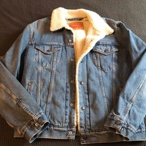 Levi Fleece Lined Denim Jacket